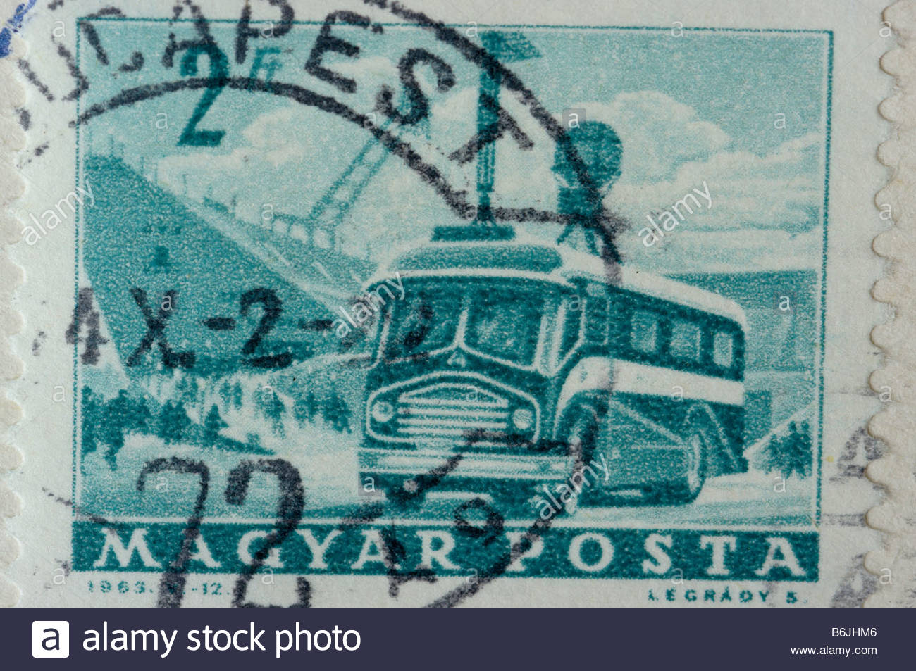 Einen Brief Aus Ungarn Verschicken Stockfotos Einen Brief Aus