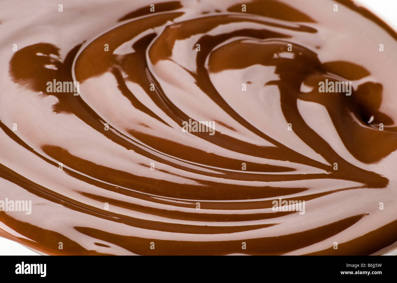 Schokoladencreme Stockfoto