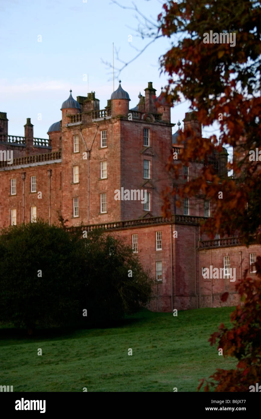 Drumlanrig Castle - Haus des Herzogs von Buccleuch Stockfoto