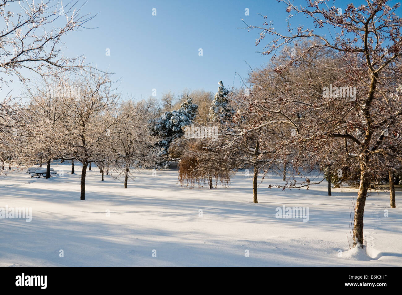 Park Jean Drapeau auf Insel St Helen Montreal Quebec Kanada Stockfoto