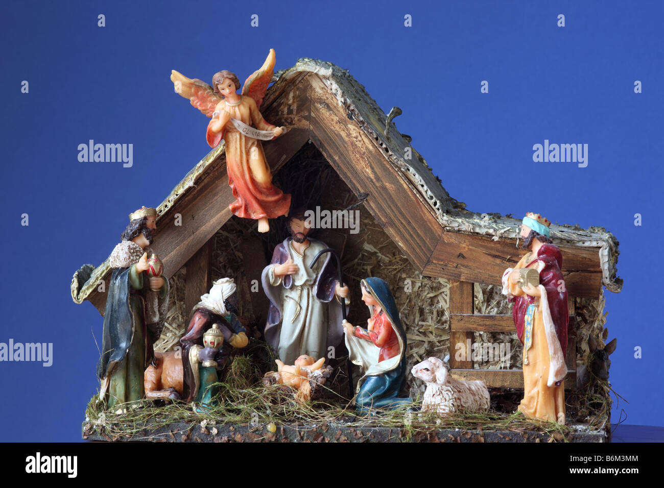 Traditionelle weihnachtskrippe -Fotos und -Bildmaterial in hoher 