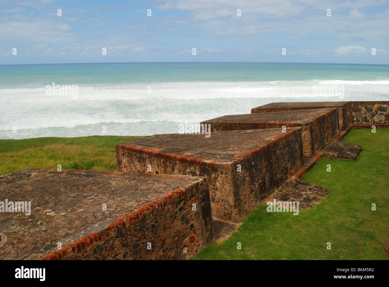 Die Festung San Felipe del Morro, Puerto Rico Stockfoto