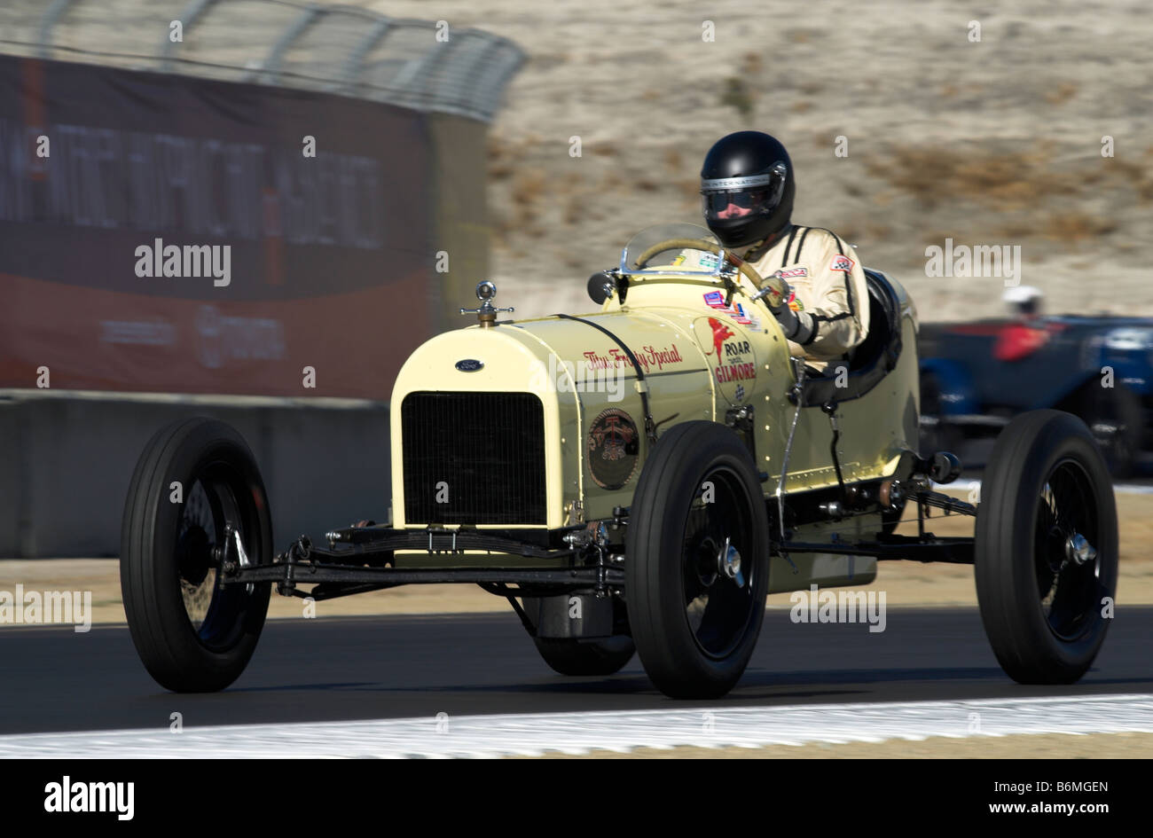 Ein 1925 Frontenac-Ford auf der historischen Autorennen Monterey, Monterey, Kalifornien, USA Stockfoto