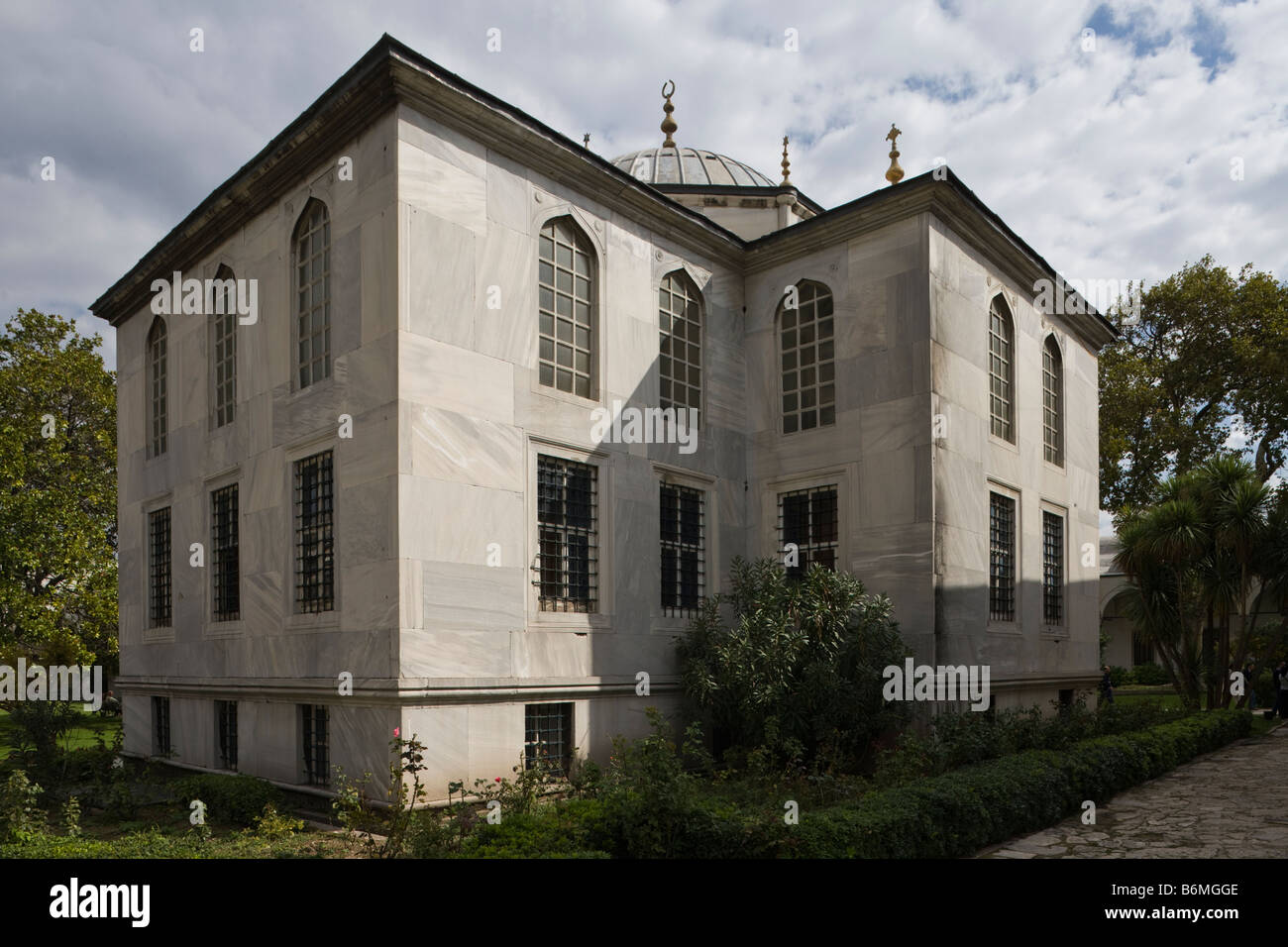 Bibliothek von Ahmet III, Topkapi Saray Palast, Istanbul, Türkei Stockfoto