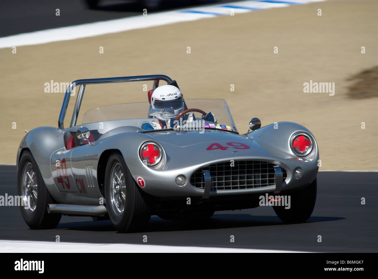 Ein 1958 Devin SS bei Monterey historischen Autorennen, Monterey, Kalifornien, USA Stockfoto