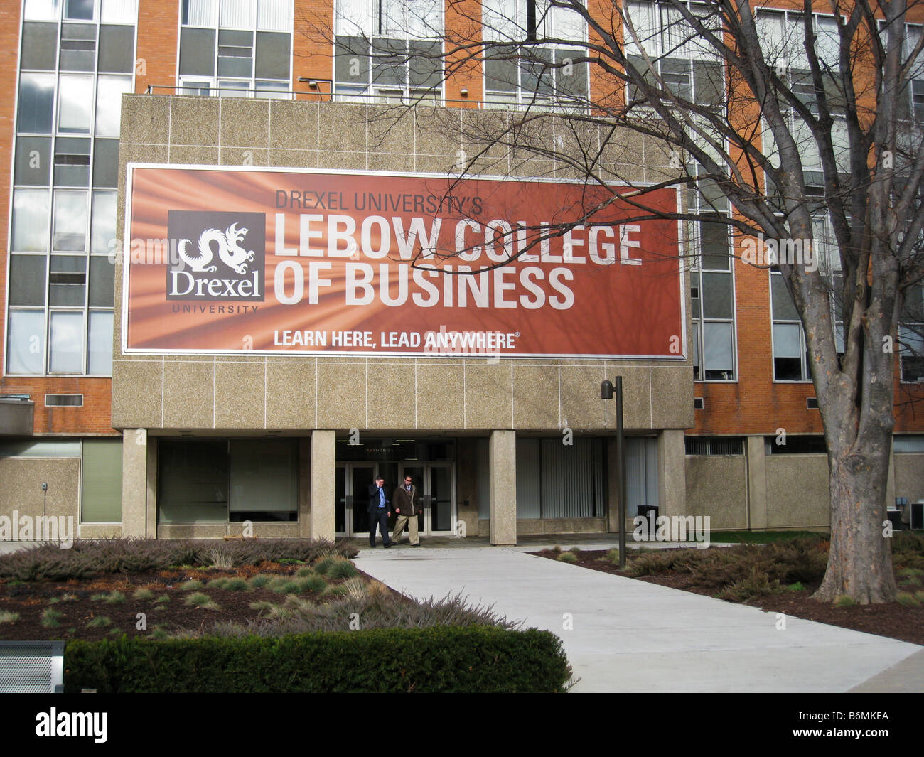 Lebow College of Business Drexel Universität Market Street Philadelphia Pennsylvania USA Stockfoto