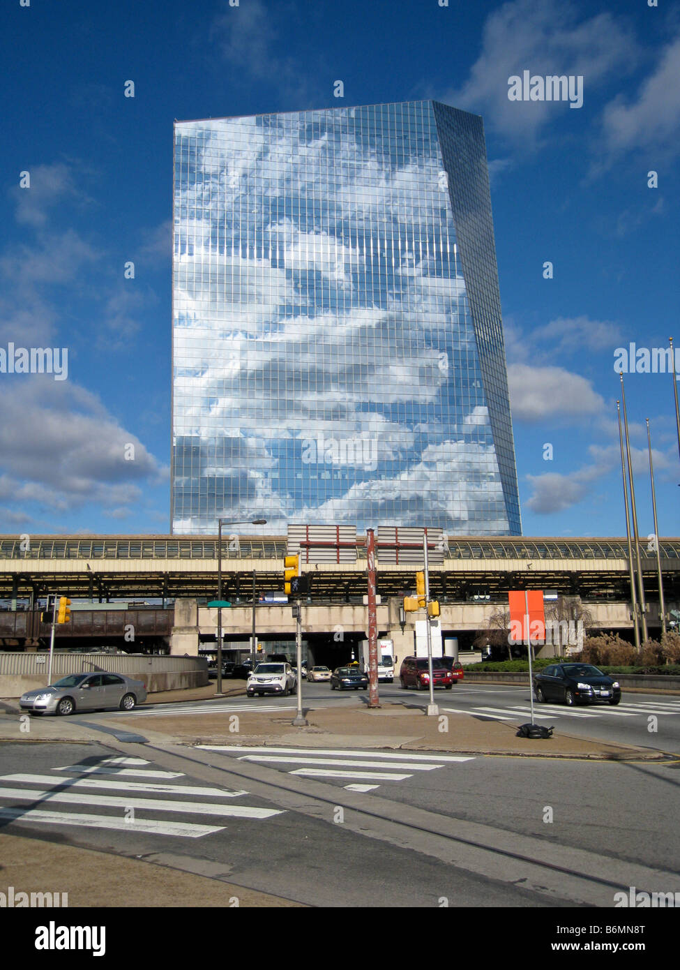 Cira-Center neben Pennsylvania Station 30th Street Amtrak Station Philadelphia Pennsylvania USA Stockfoto