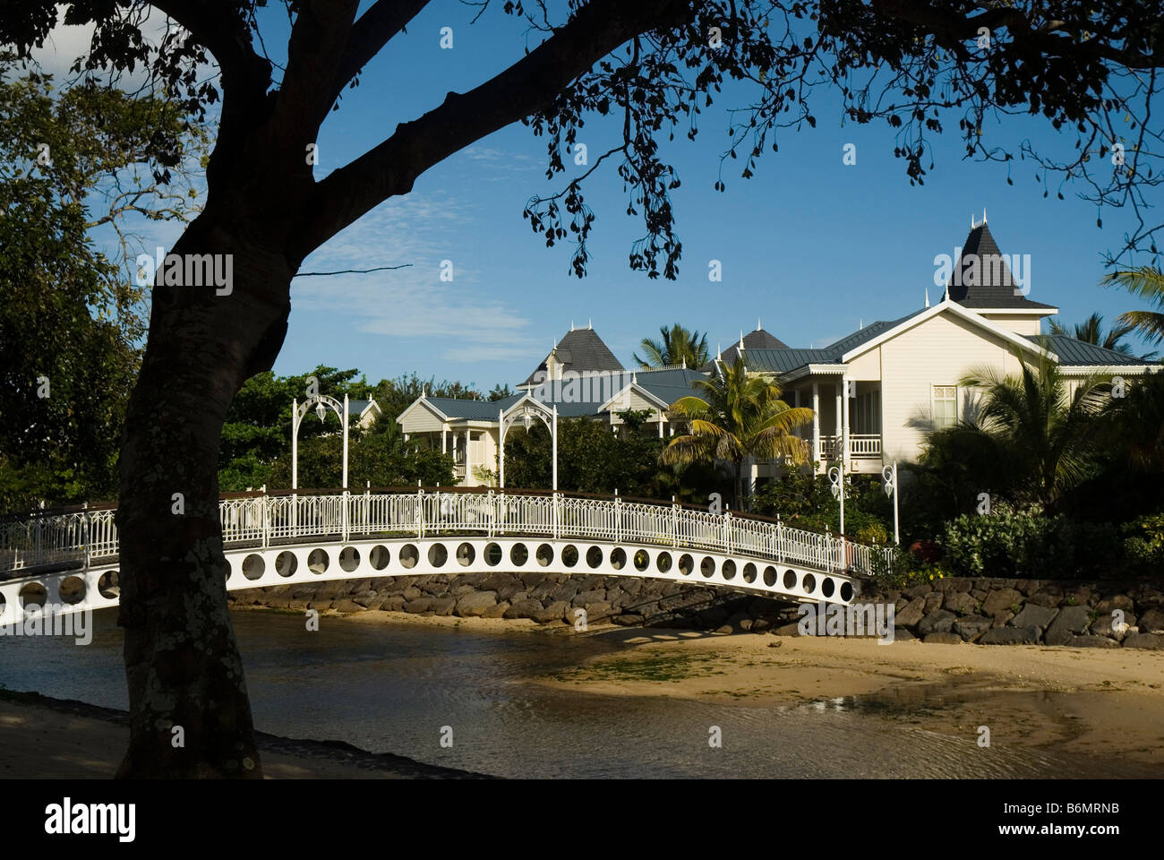 Hotel Le Telfair in Bel Ombre MAURITIUS ISLAND Stockfoto