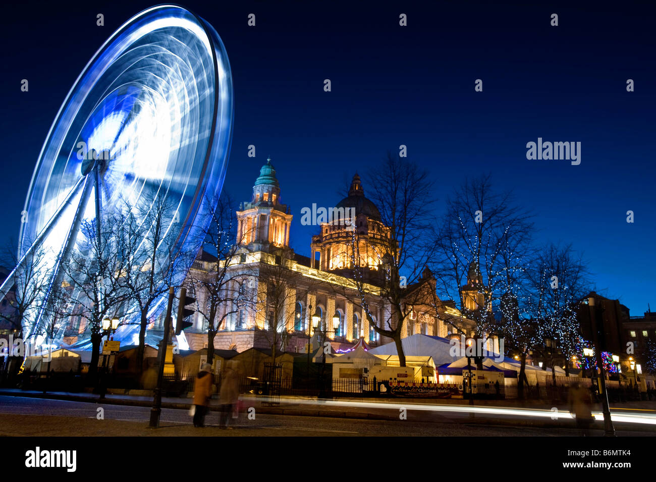 Der Belfast City Hall-Nordirland Stockfoto