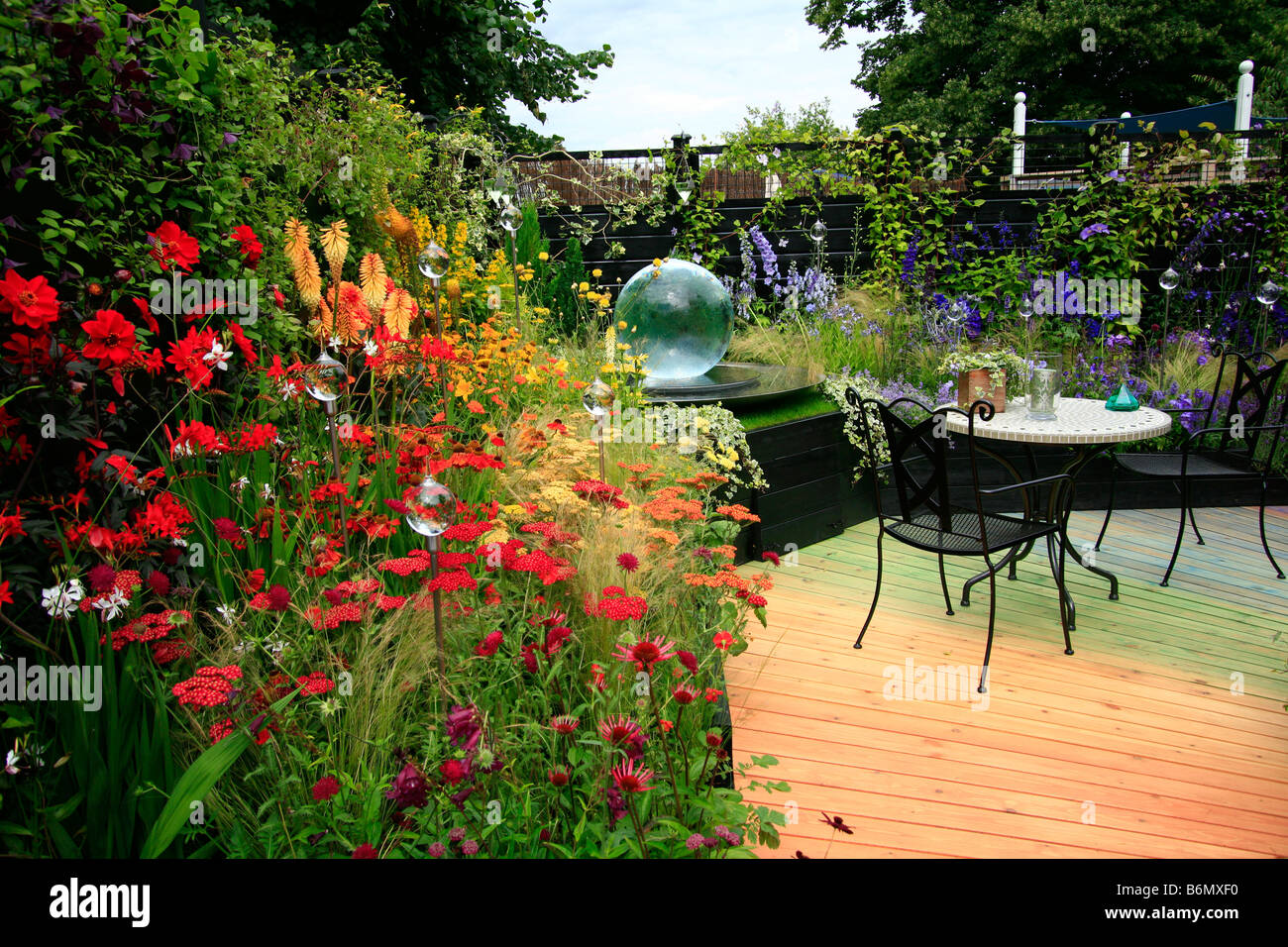 Die Geister Garten RHS Hampton Court Flower Show 2008 Stockfoto