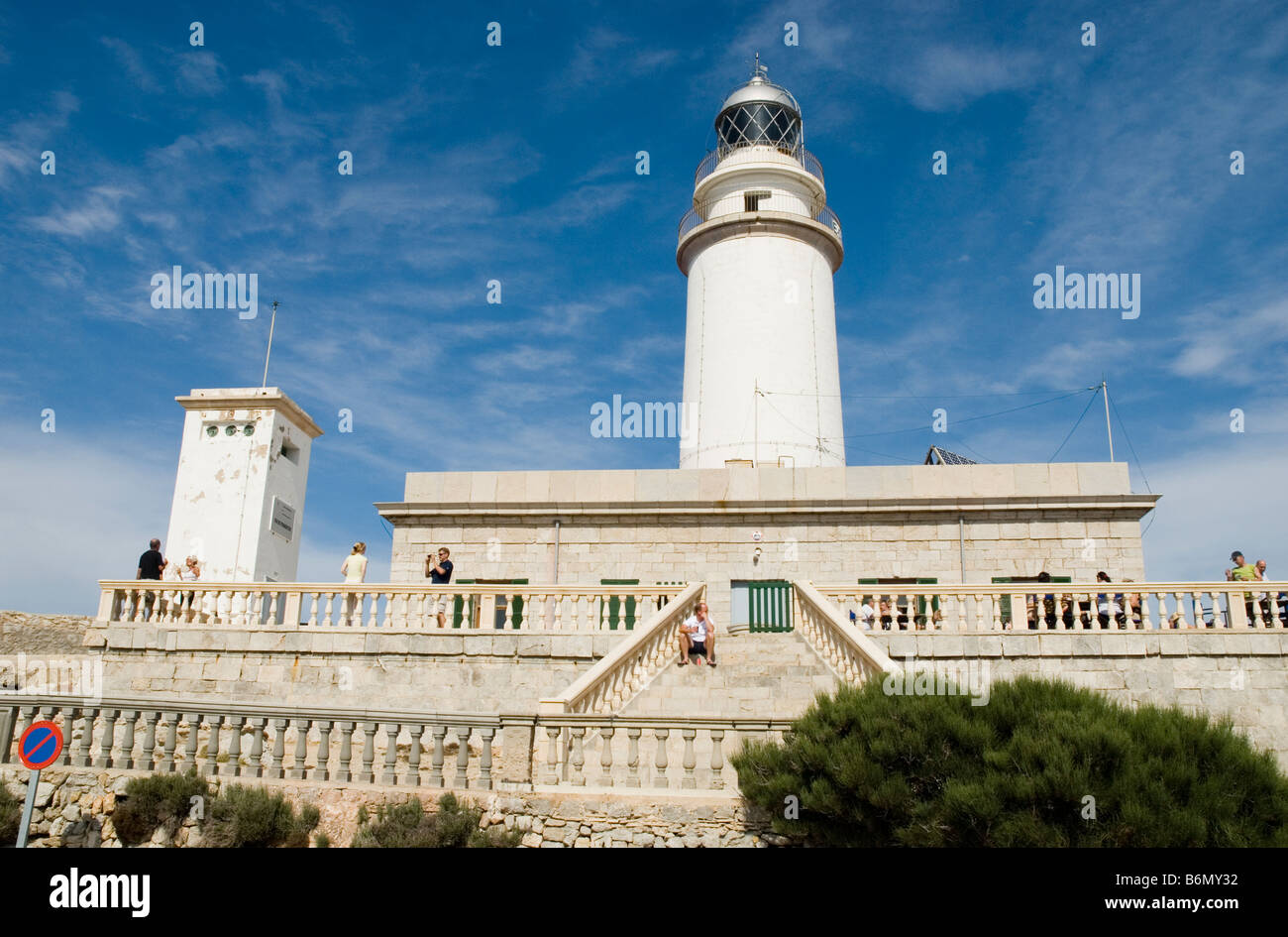 Der Leuchtturm am Cap Formentor-Mallorca-Spanien Stockfoto