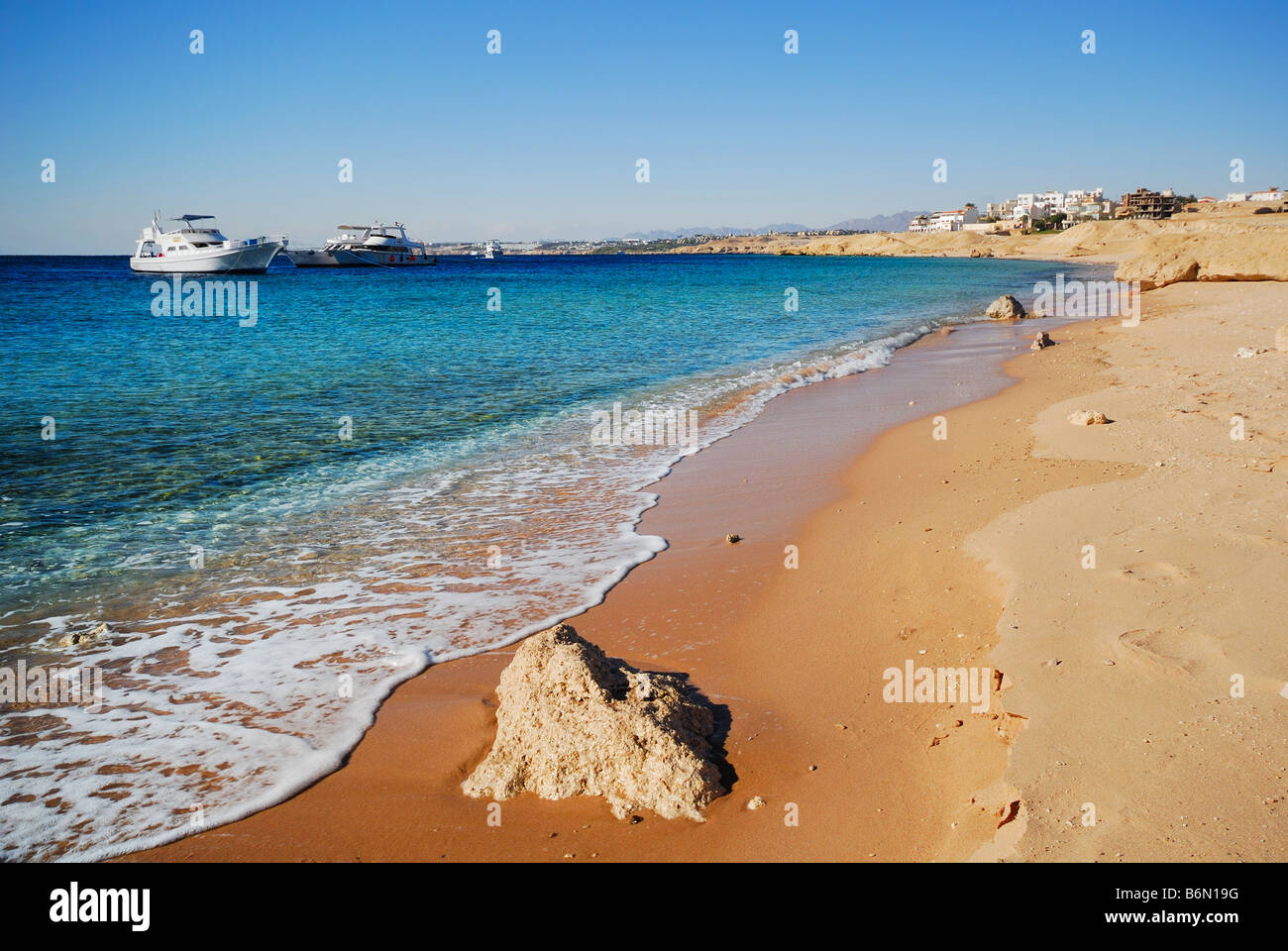 der Küste von Sharm el Sheikh in Ägypten Stockfoto