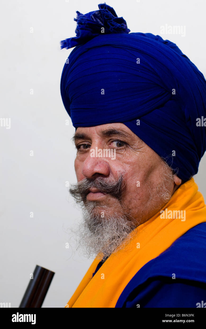 Porträt einer Nihang Stockfoto