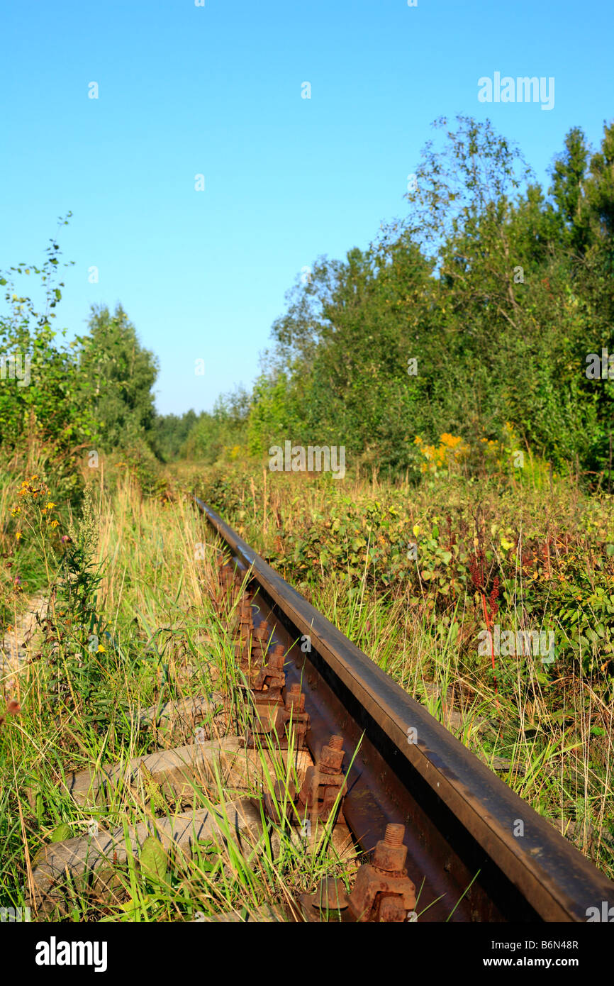 Alte Eisenbahn, Moskau, Russland Stockfoto
