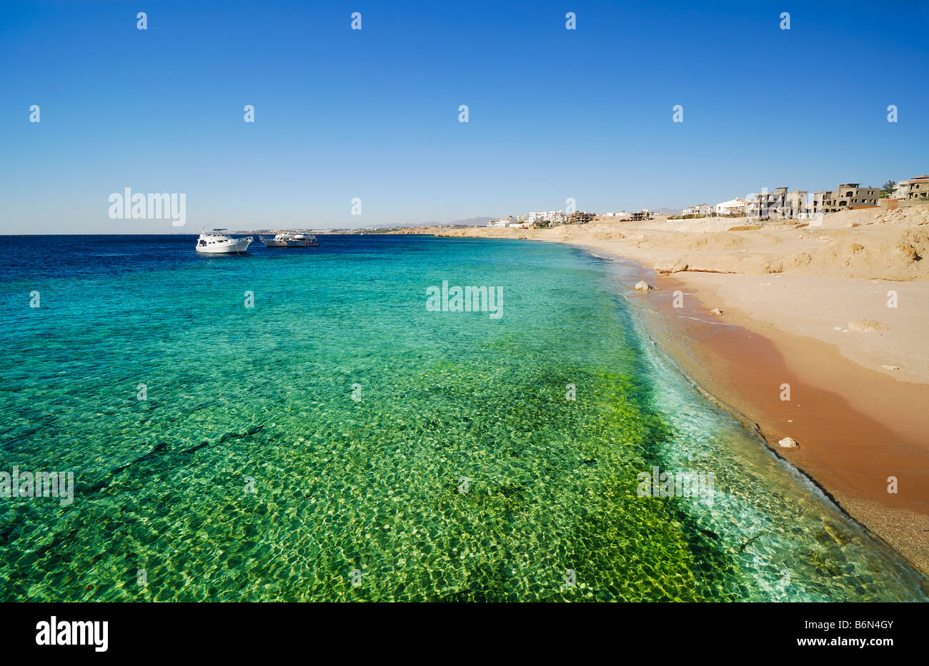 der Küste von Sharm el Sheikh in Ägypten Stockfoto