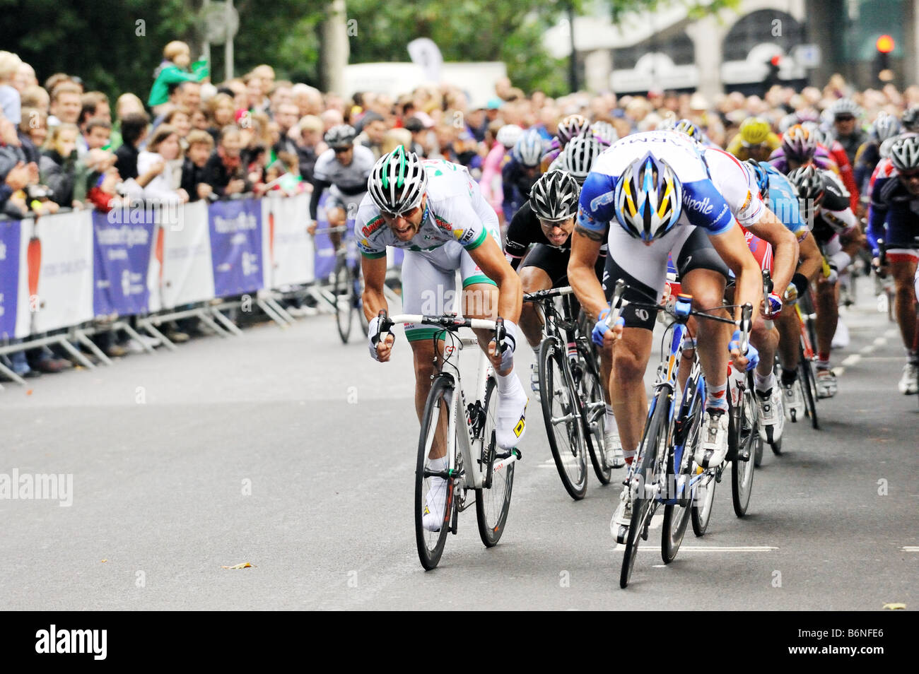 Londoner Bühne Finale der Tour von Großbritannien 2008 Stockfoto