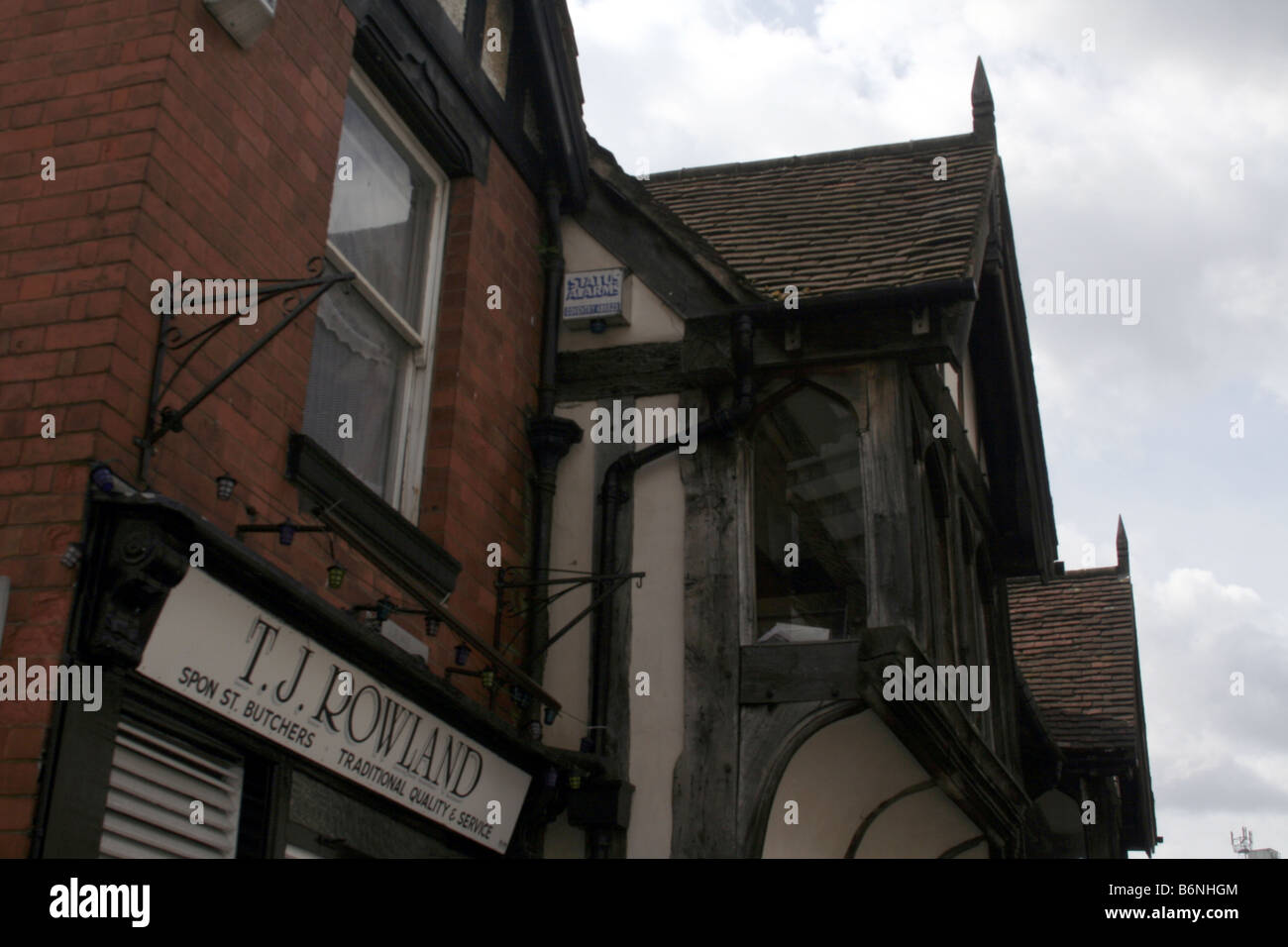 Spon Straße, Coventry, England, Vereinigtes Königreich Stockfoto