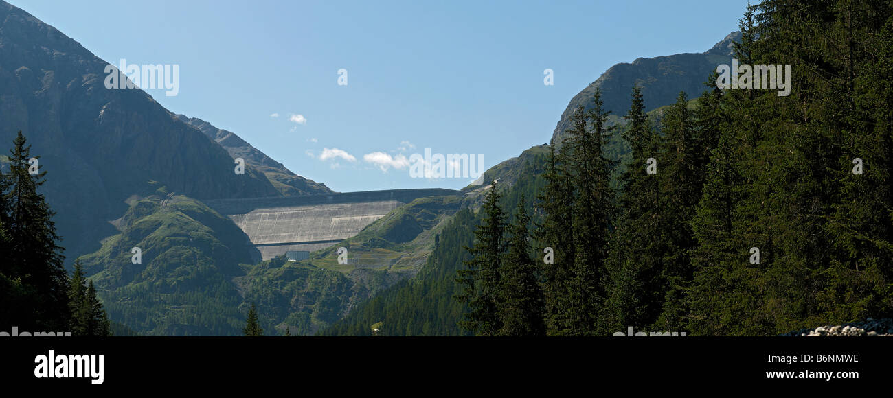 Großer Damm Grand Dixence Stockfotografie Alamy