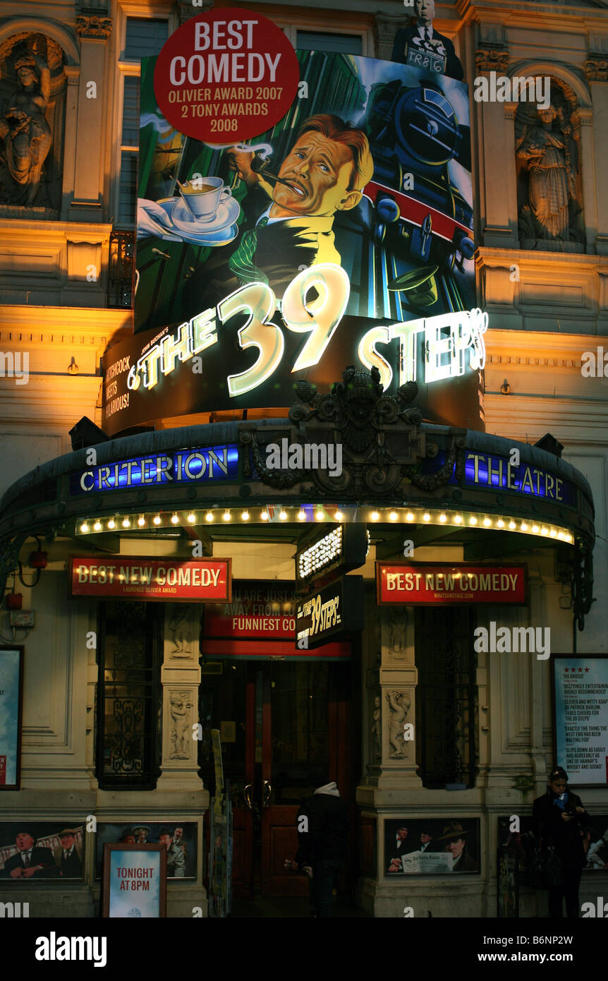 Criterion Theatre am Piccadilly Circus, London Stockfoto
