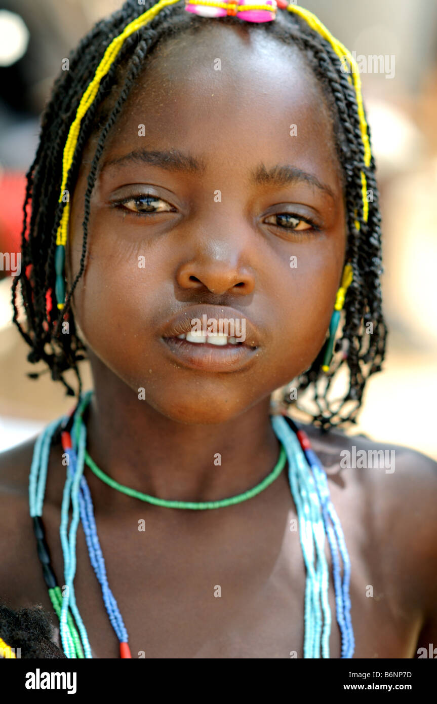 Zemba tribal Folk in der Nähe von Opuwo namibia Stockfoto