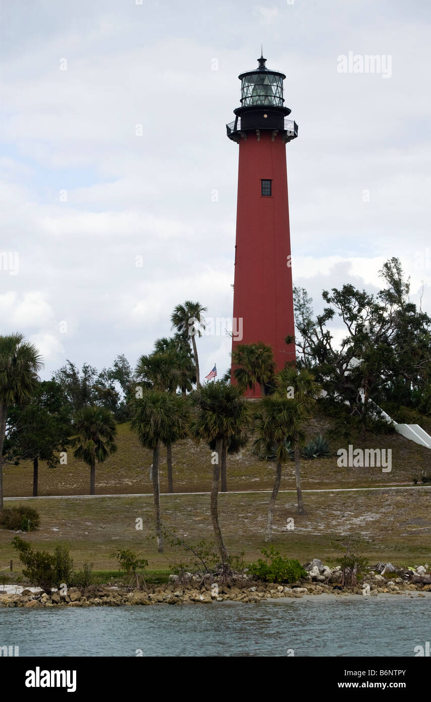 Jupiter Inlet Leuchtturm Stockfoto