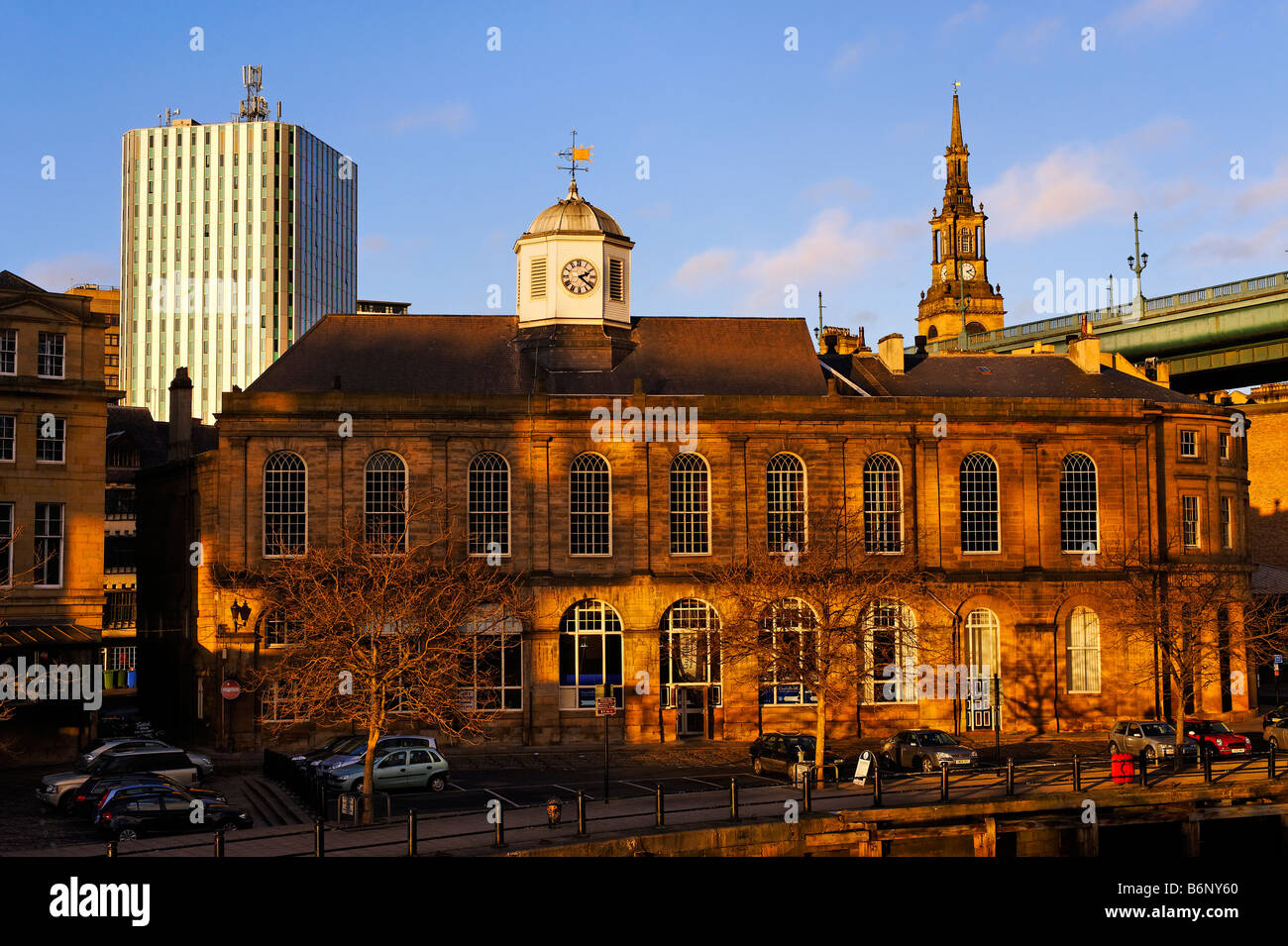 Die Guildhall Newcastle-upon-Tyne Stockfoto