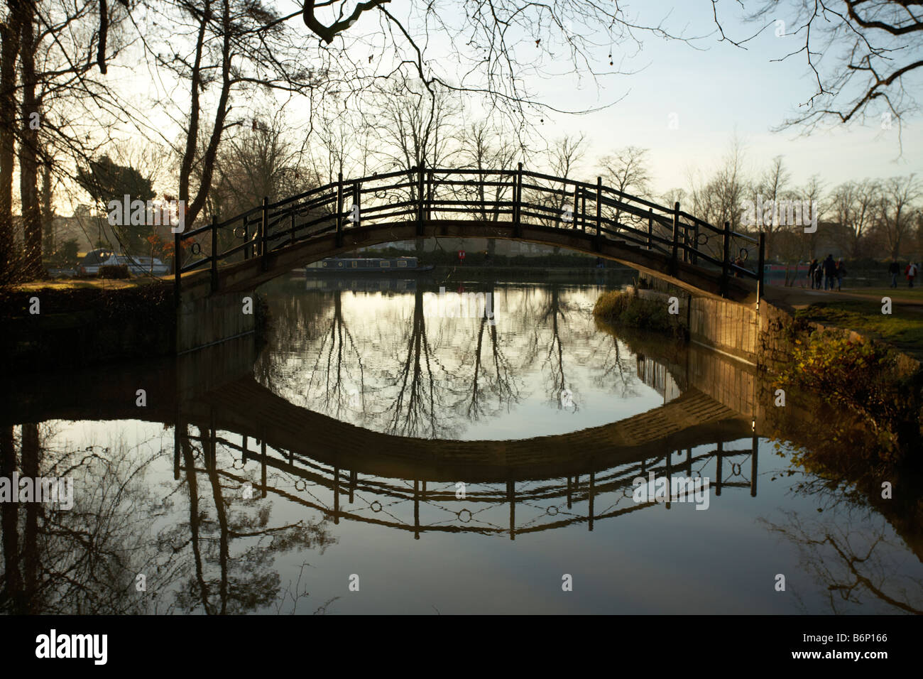 Brücke Fuß Oxford Stockfoto