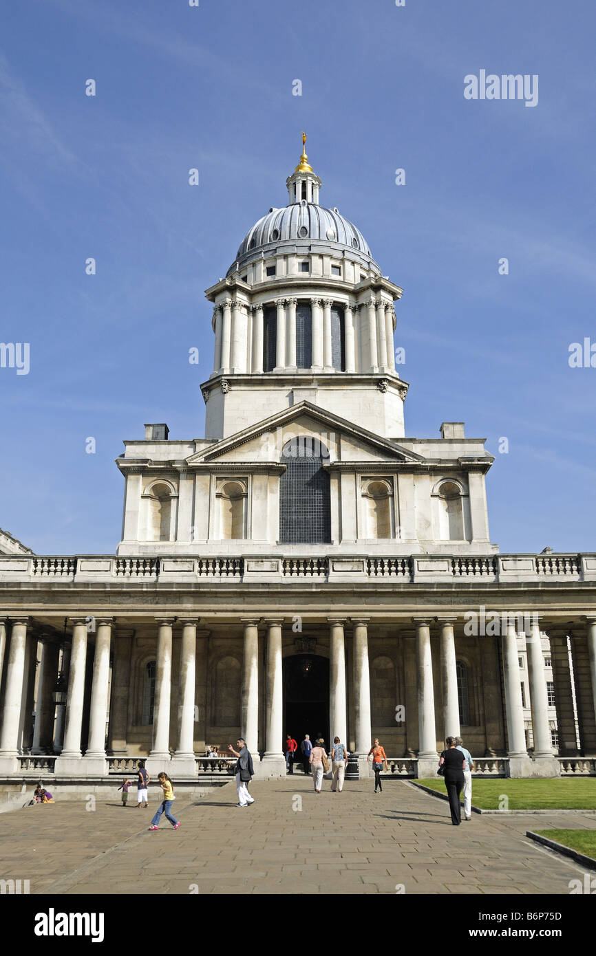 Old Royal Naval College Greenwich London England UK Stockfoto