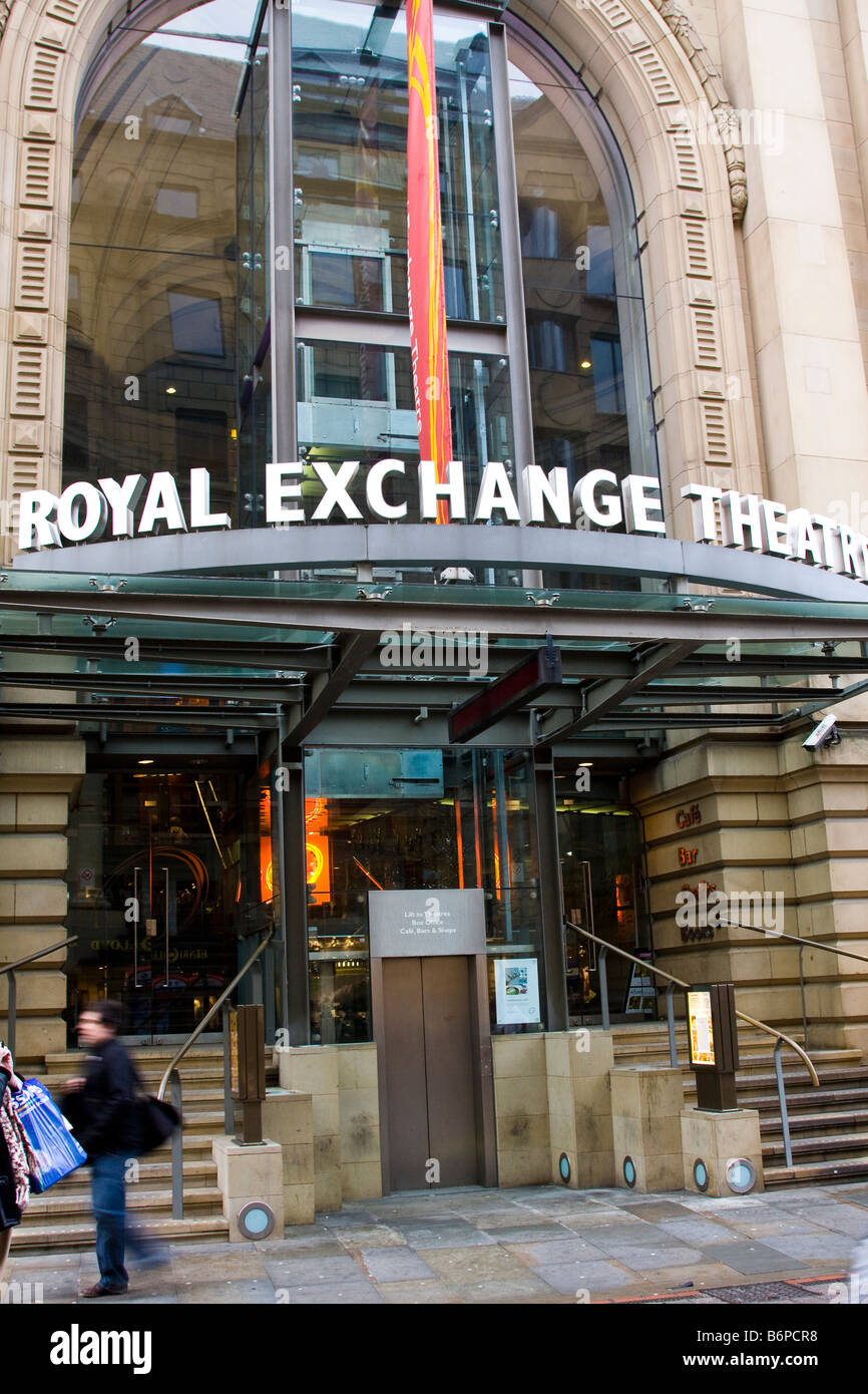 Royal Exchange Theatre Manchester Stockfoto