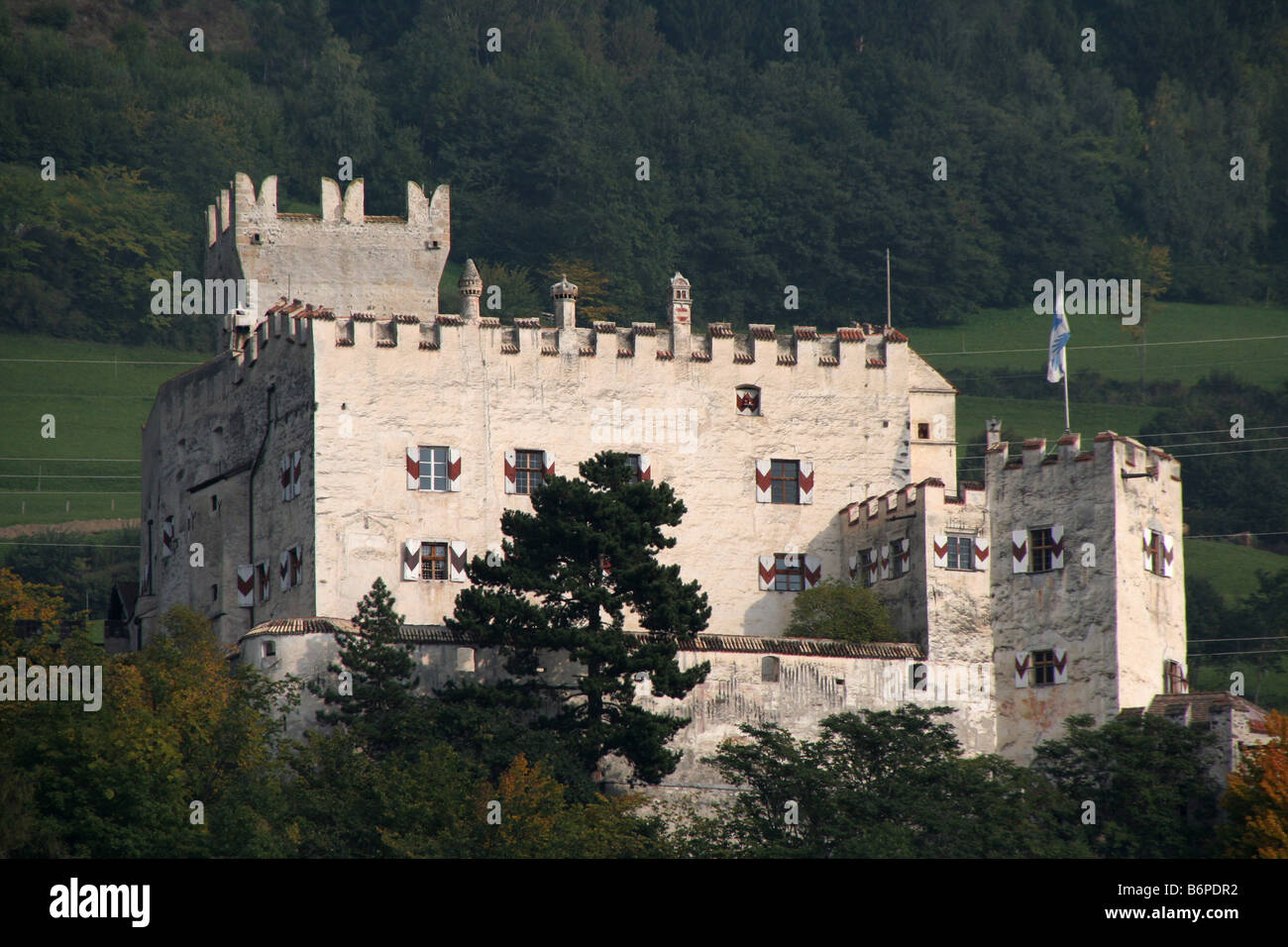 Castel Coira in Schloss Val Venosta Vinschgau South Tyrol Sud Tirol Südtirol Italien Stockfoto