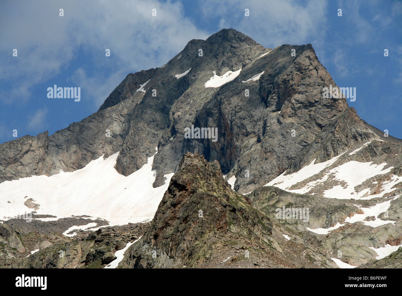 Mont Gelas Alpes Maritimes Frankreich Stockfoto