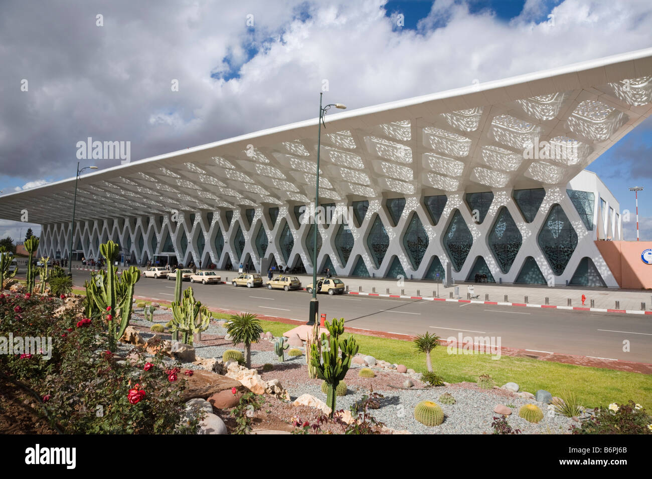 Marrakesch Marokko Menara International Flughafen Terminal 1 Abflüge