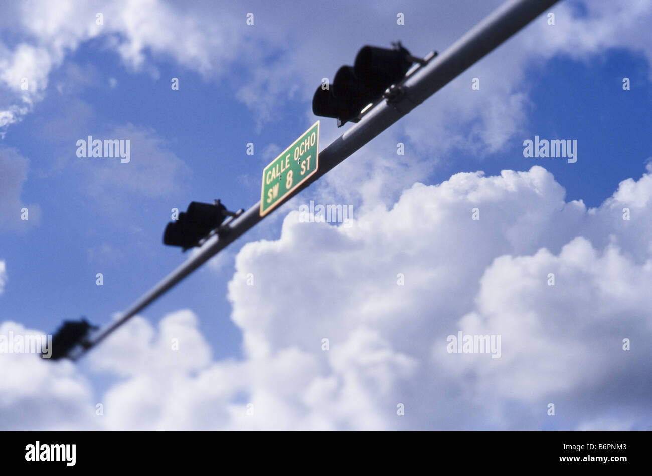 Little Havana Nachbarschaft Stockfoto