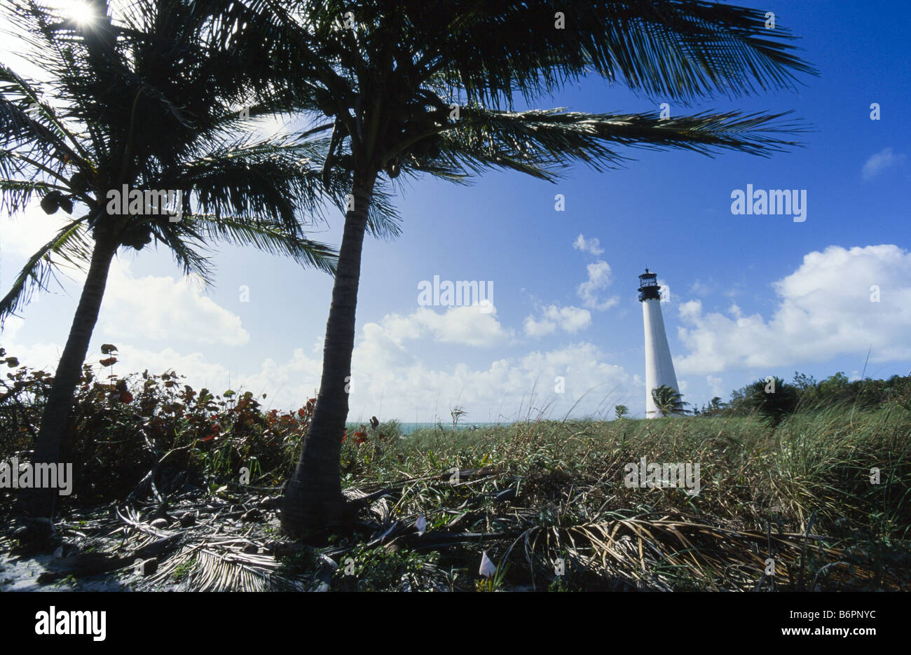 Cape Florida State Park, Key Biscayne, Stockfoto