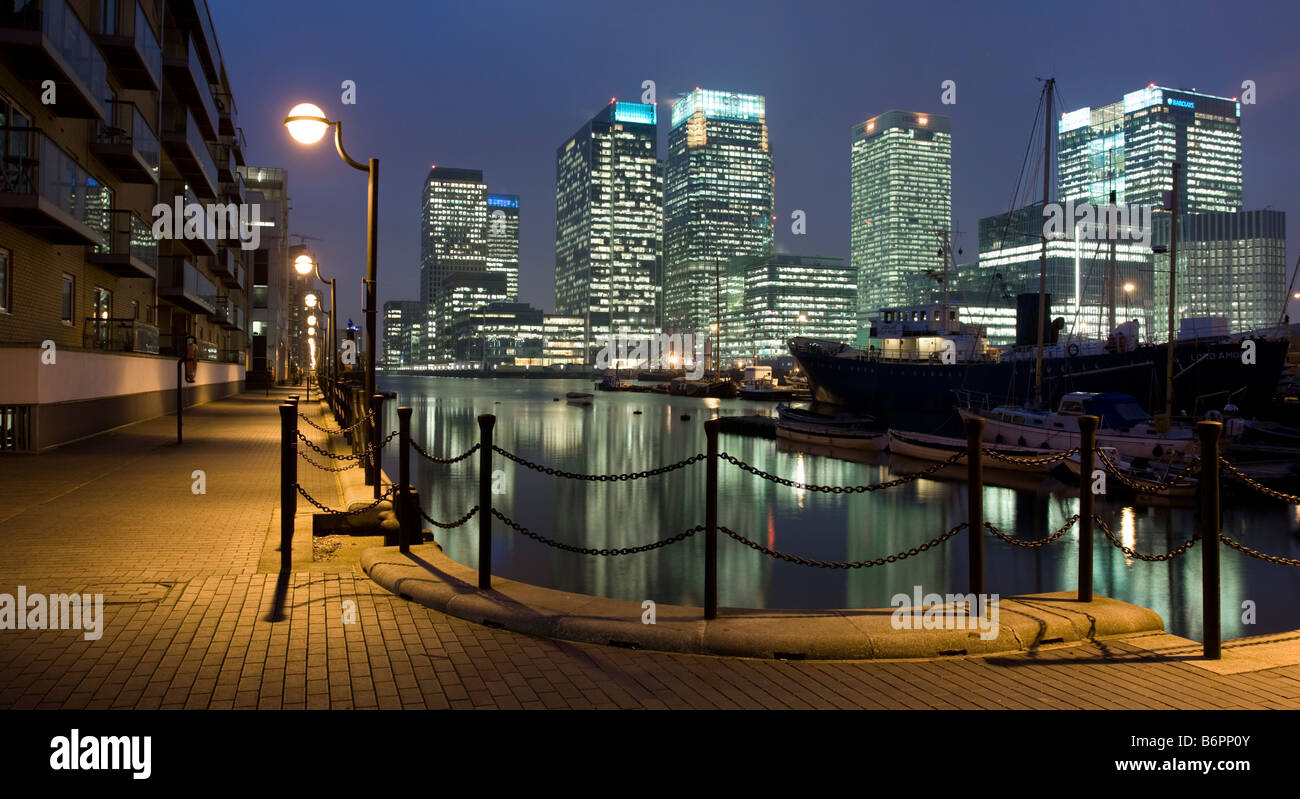 Canary Wharf - Docklands - London Stockfoto