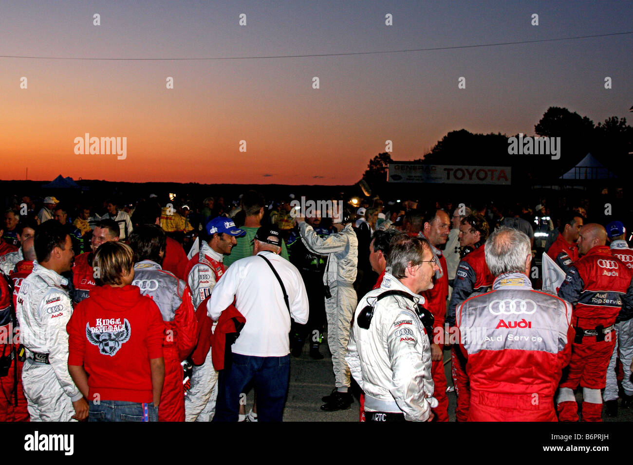 ALMS-Rennen Road America 2008 Stockfoto