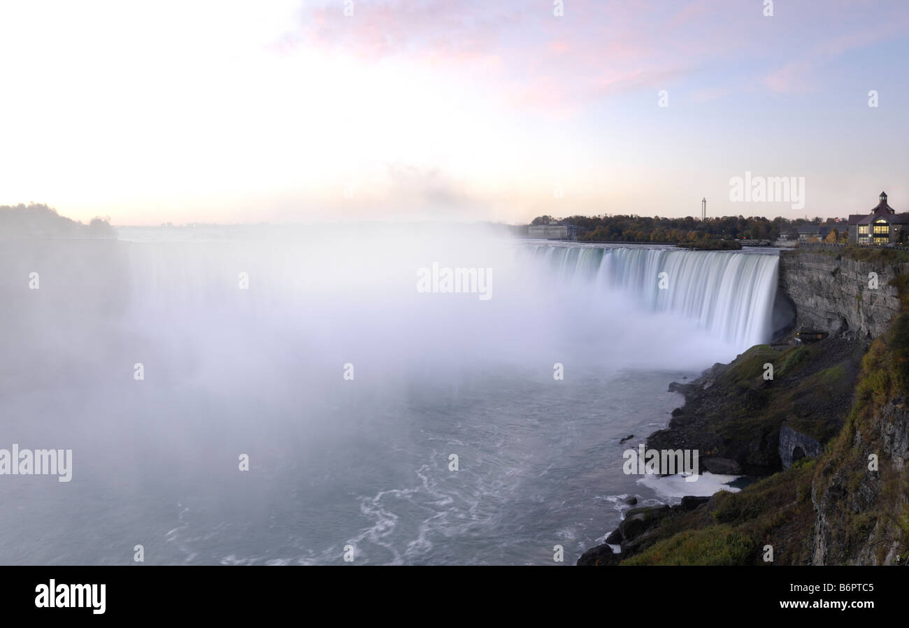 Niagarafälle kanadischen Horseshoe Stockfoto