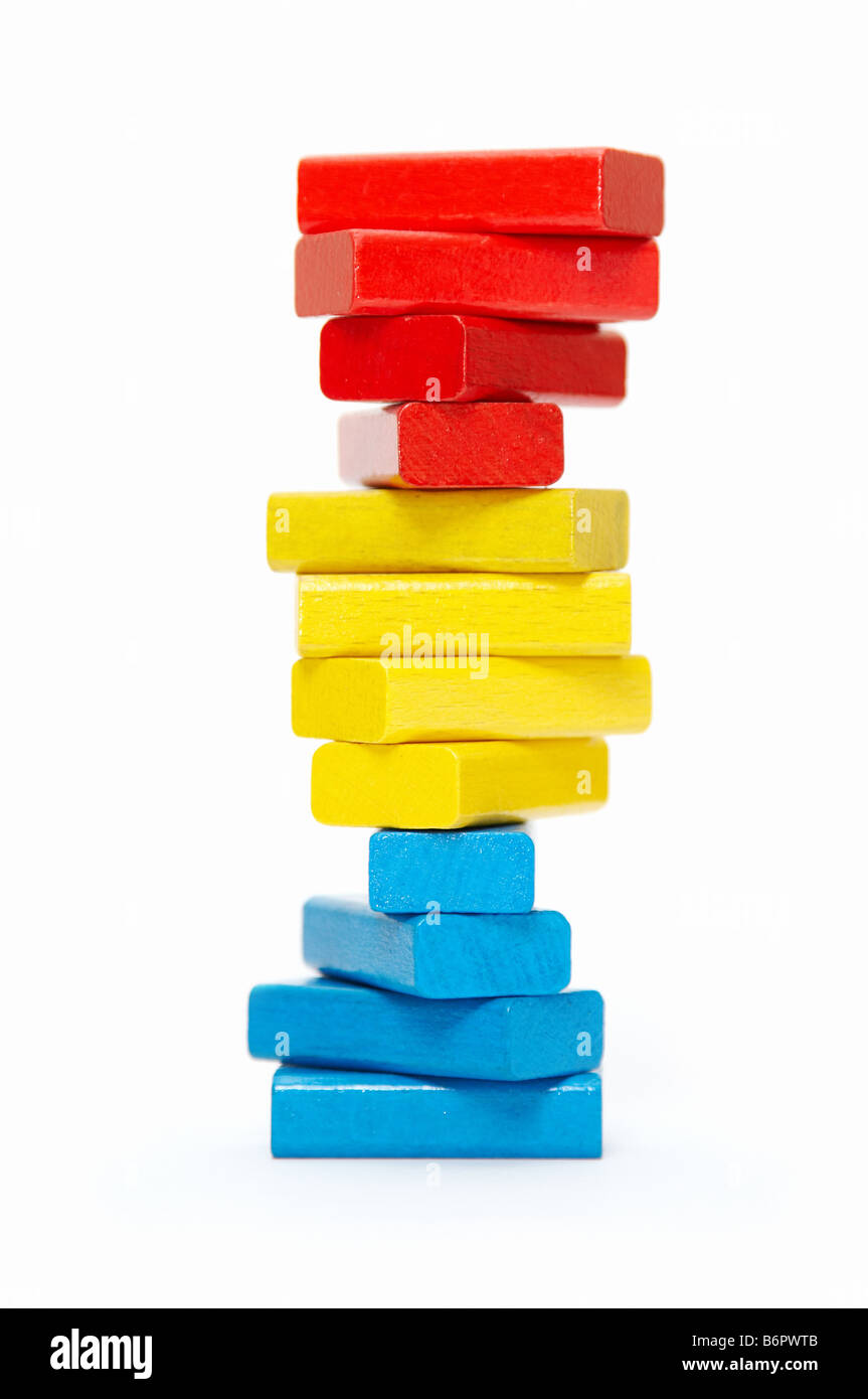 Wendeltreppe aus Ziegeln Kind Stockfoto