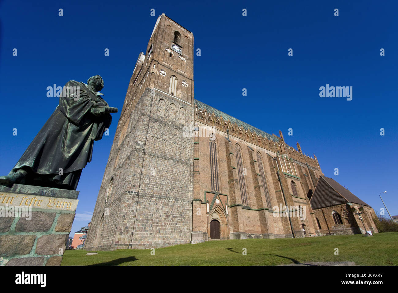 St. Marien Kirche, Deutschland, Brandenburg, Prenzlau Stockfoto