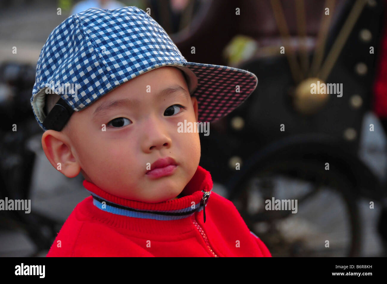 Chinesisches Kind Peking China Stockfoto