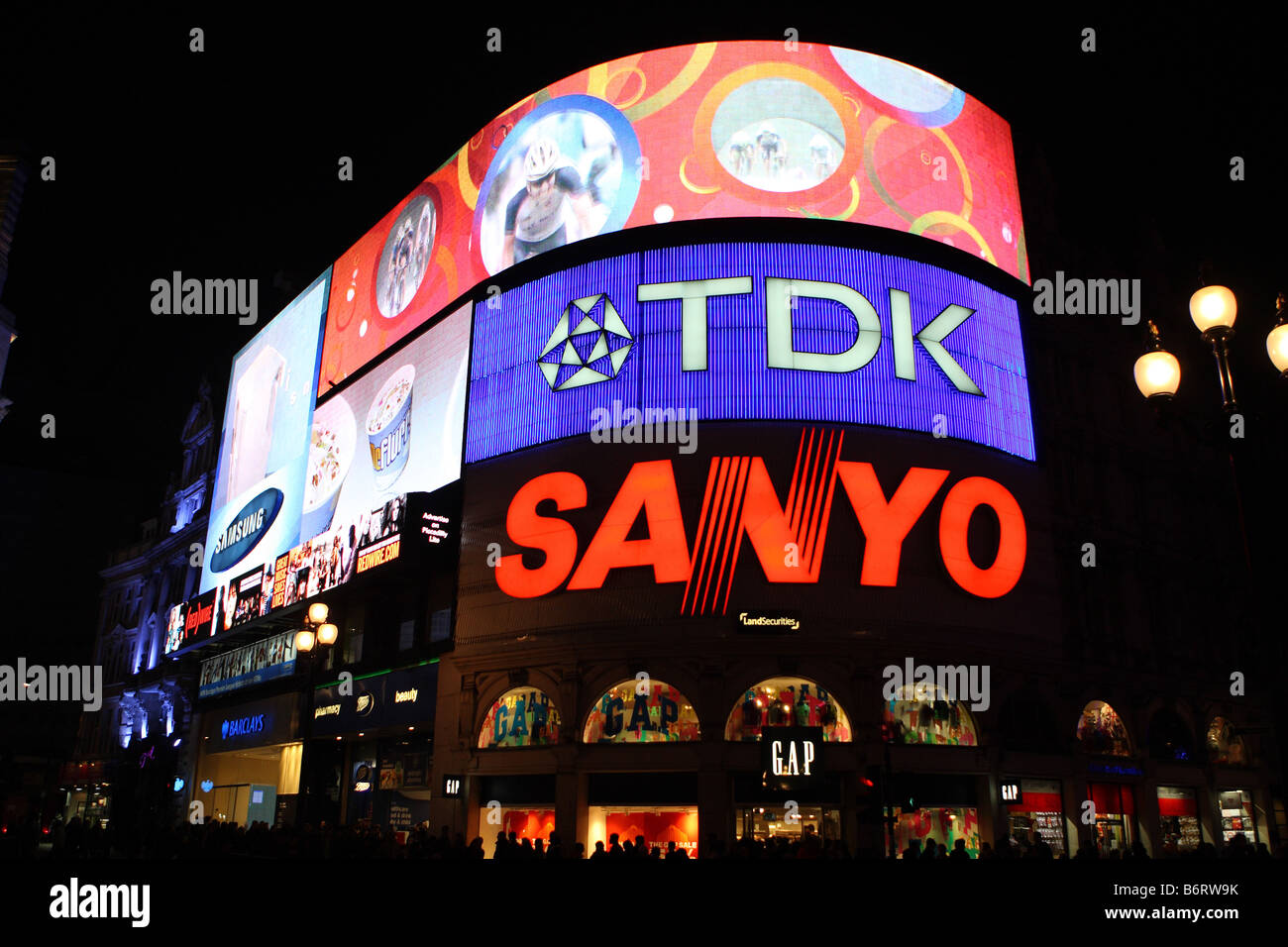 Piccadilly Circus London Stockfoto