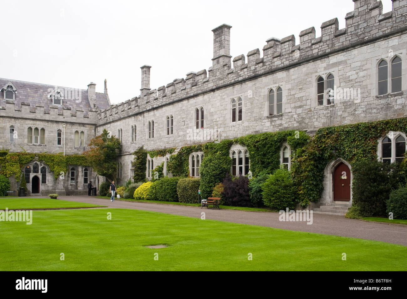 Viereck des University College Cork, County Cork, Irland Stockfoto