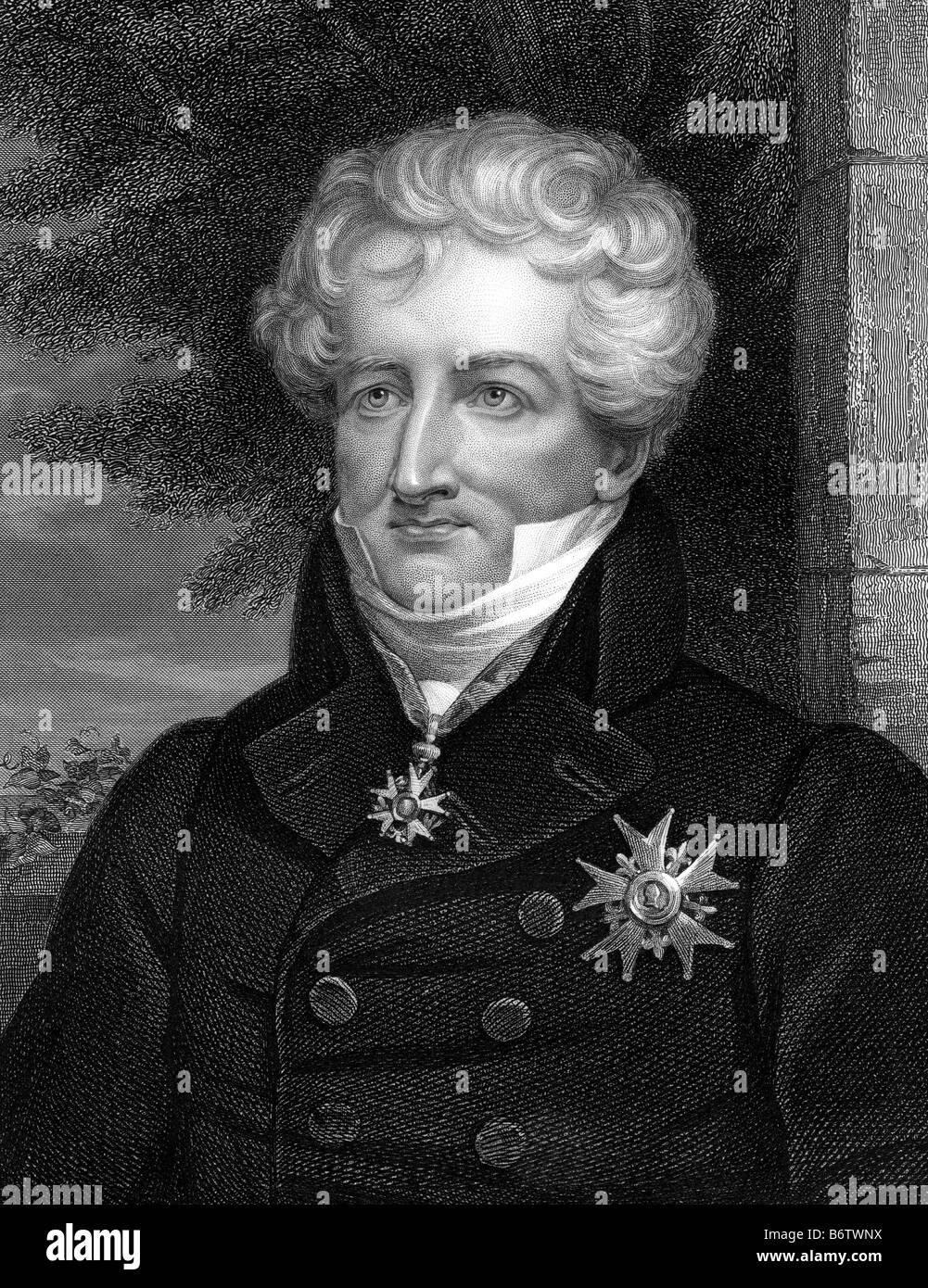 GEORGES CUVIER französischer Anatom 1769-1832 Stockfoto