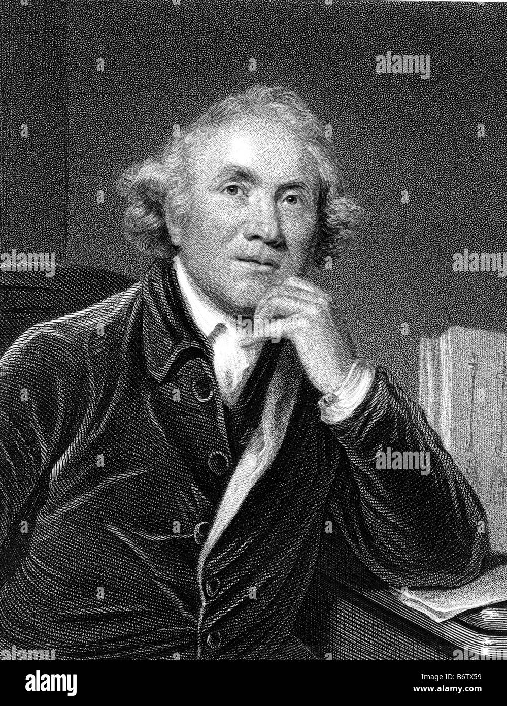 JOHN HUNTER schottischer Physiologe und Chirurg 1728-1793 Stockfoto