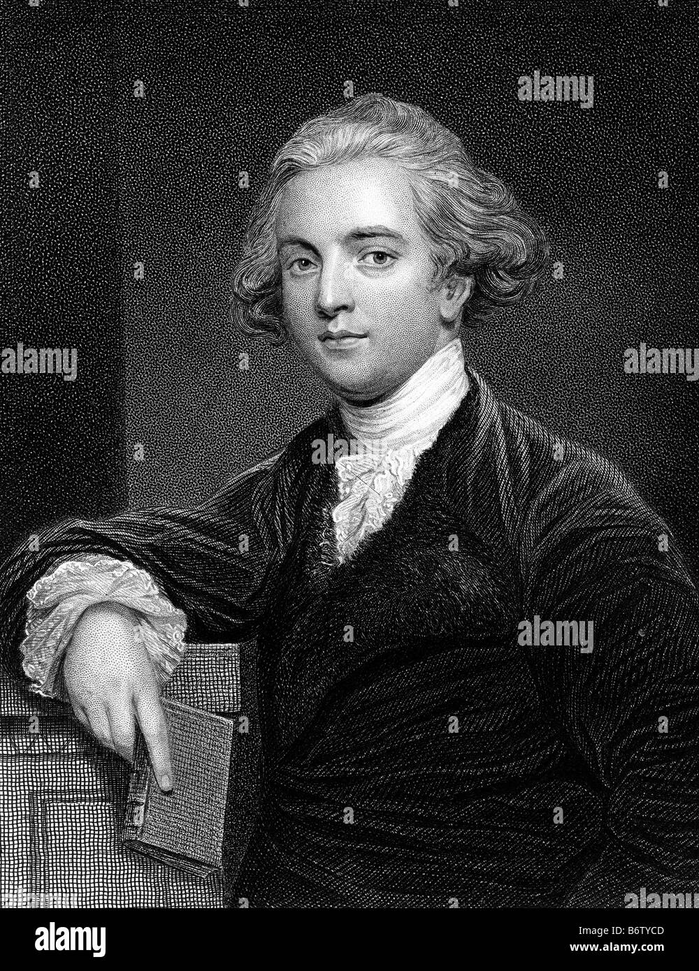 SIR WILLIAM JONES, englischer Philologe und Student des alten Indien 1746-1794 Stockfoto