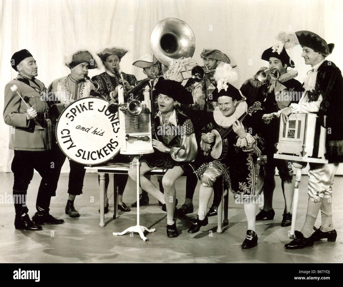SPIKE JONES AND HIS CITY SLICKERS US 30er Jahre band Stockfoto