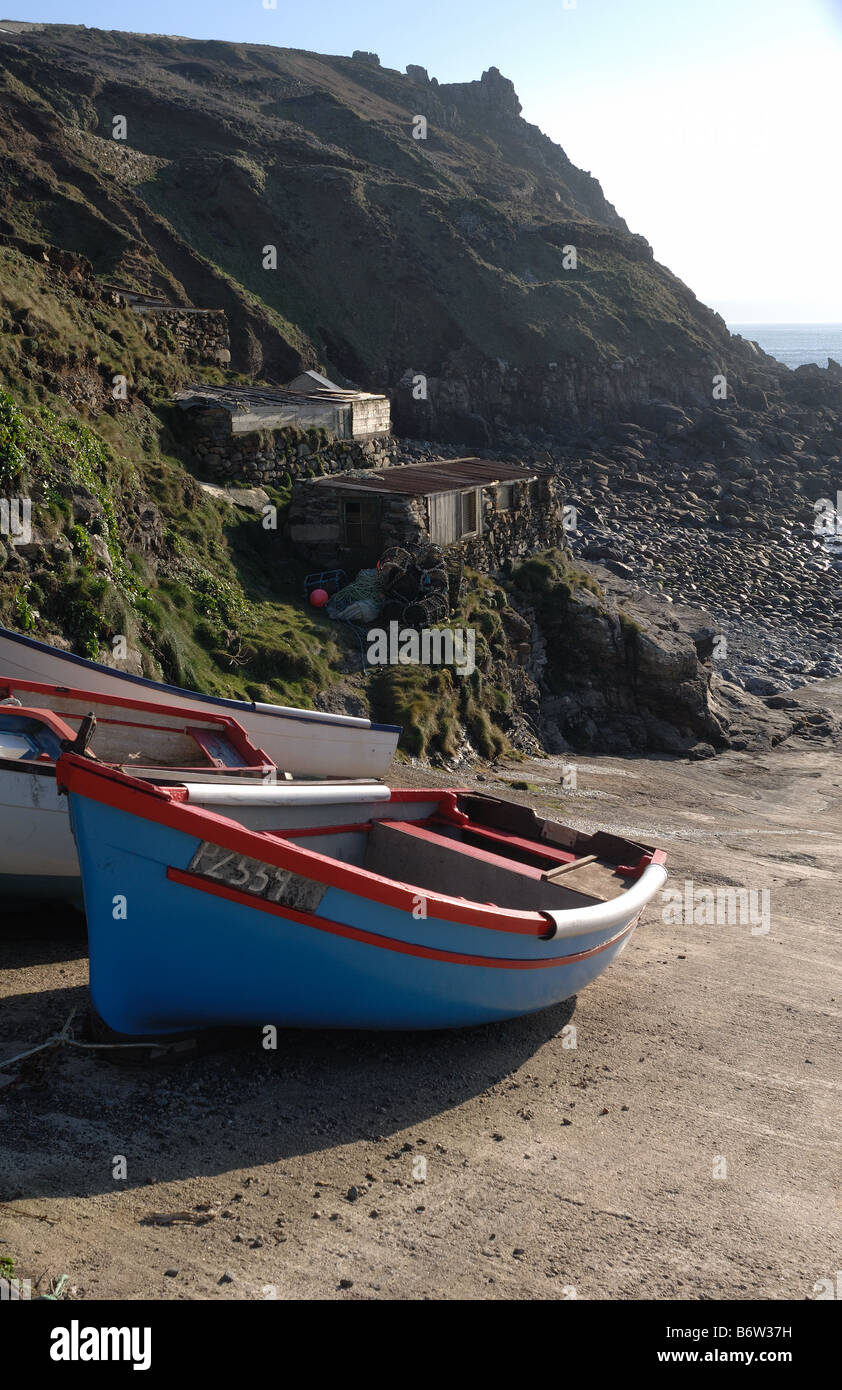 Priester Cove, Cornwall - Johannes Gollop Stockfoto