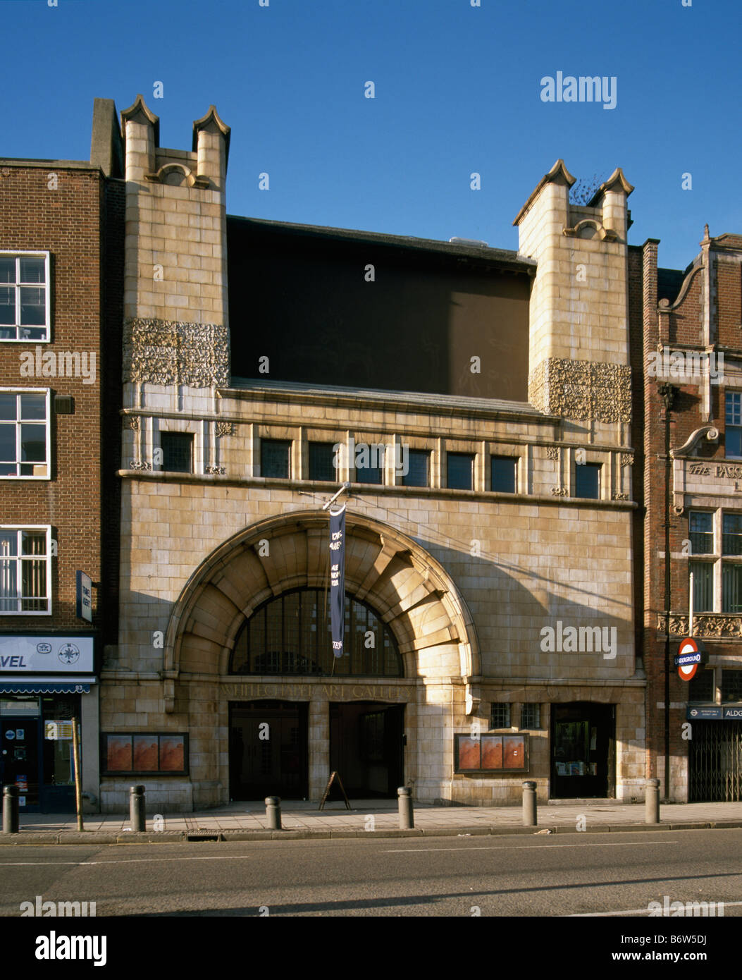 Whitechapel Art Gallery in London Stockfoto