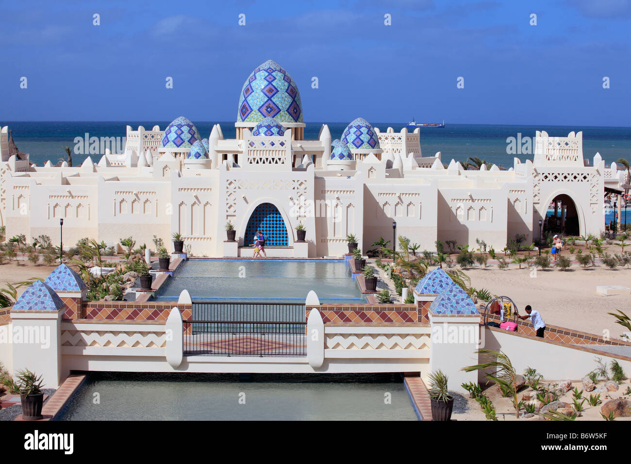 Kap Verde Inseln Boa Vista Riu Karamboa hotel Stockfotografie Alamy
