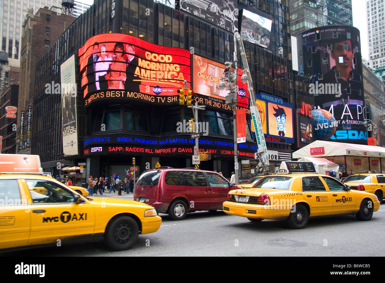 Times Square in Manhattan New York City New York USA Stockfoto